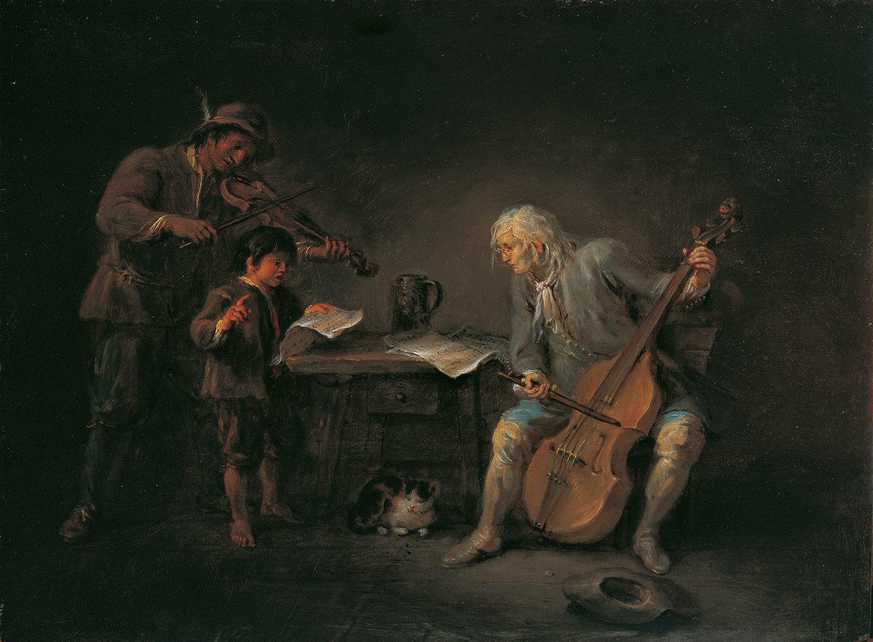 musiker av Martin Johann Schmidt