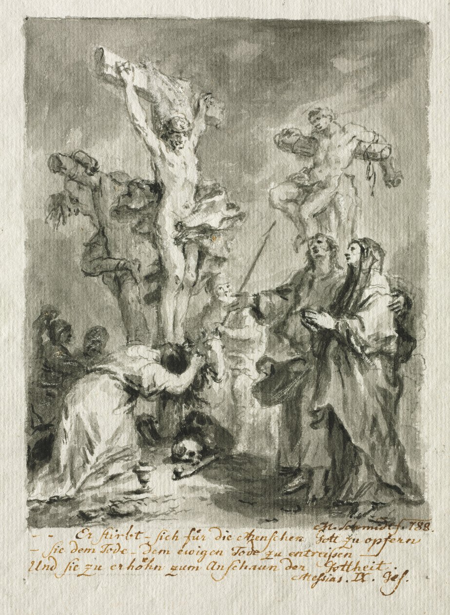 Korsfästelsen av Martin Johann Schmidt