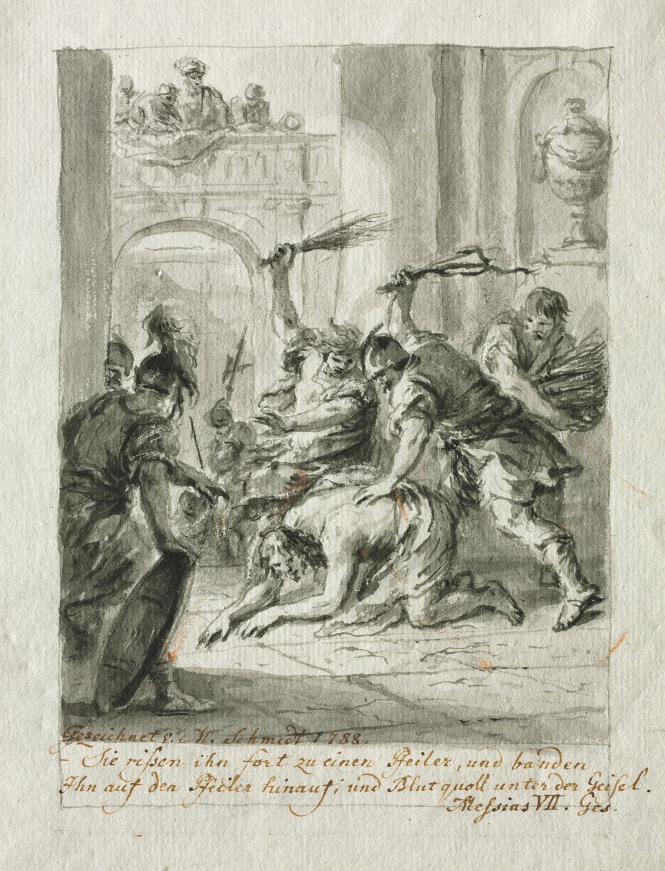 Flagelleringen av Martin Johann Schmidt