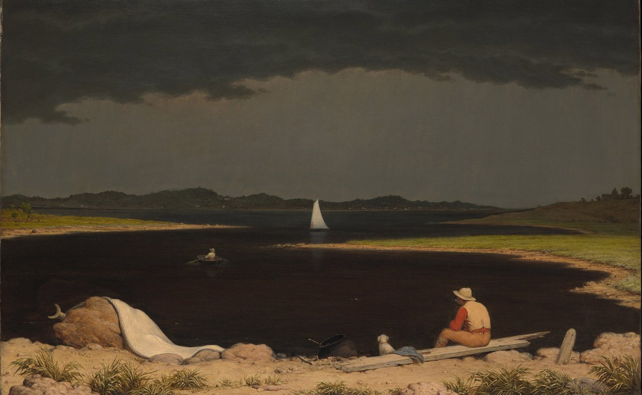 Närmar sig åskstorm av Martin Johnson Heade