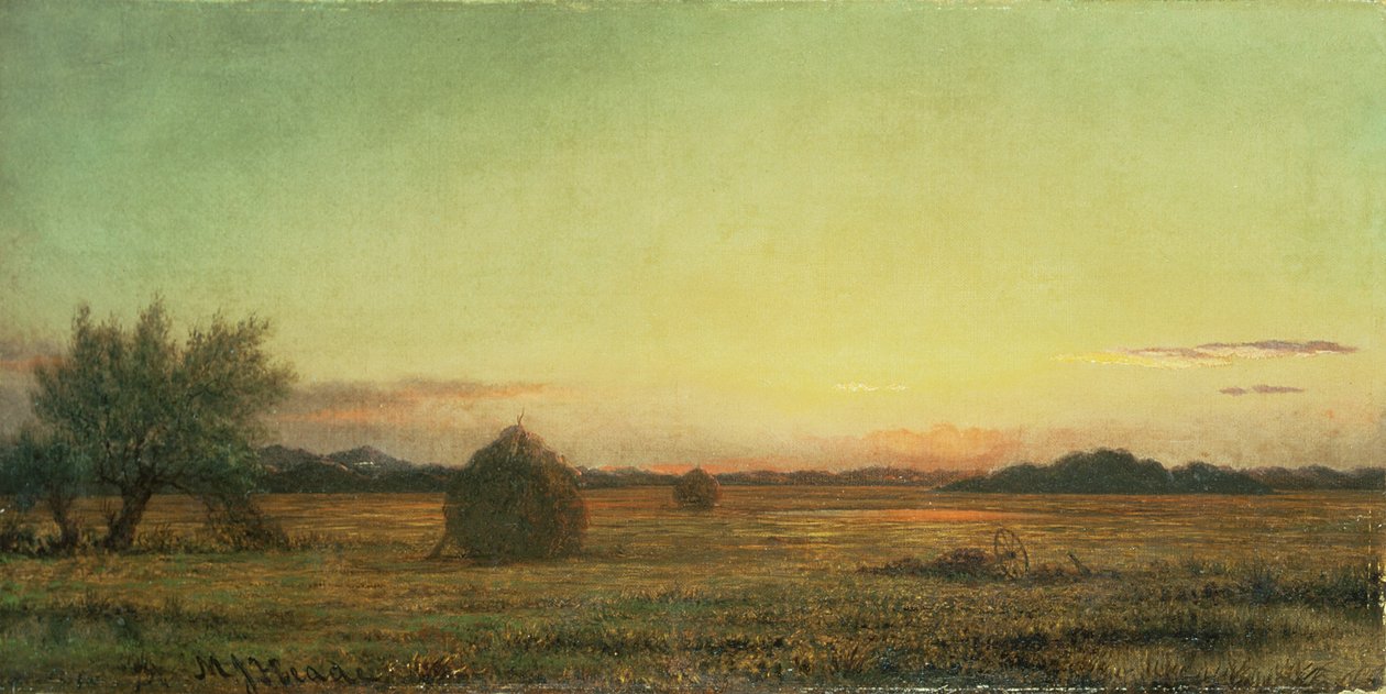 Jersey Meadows av Martin Johnson Heade
