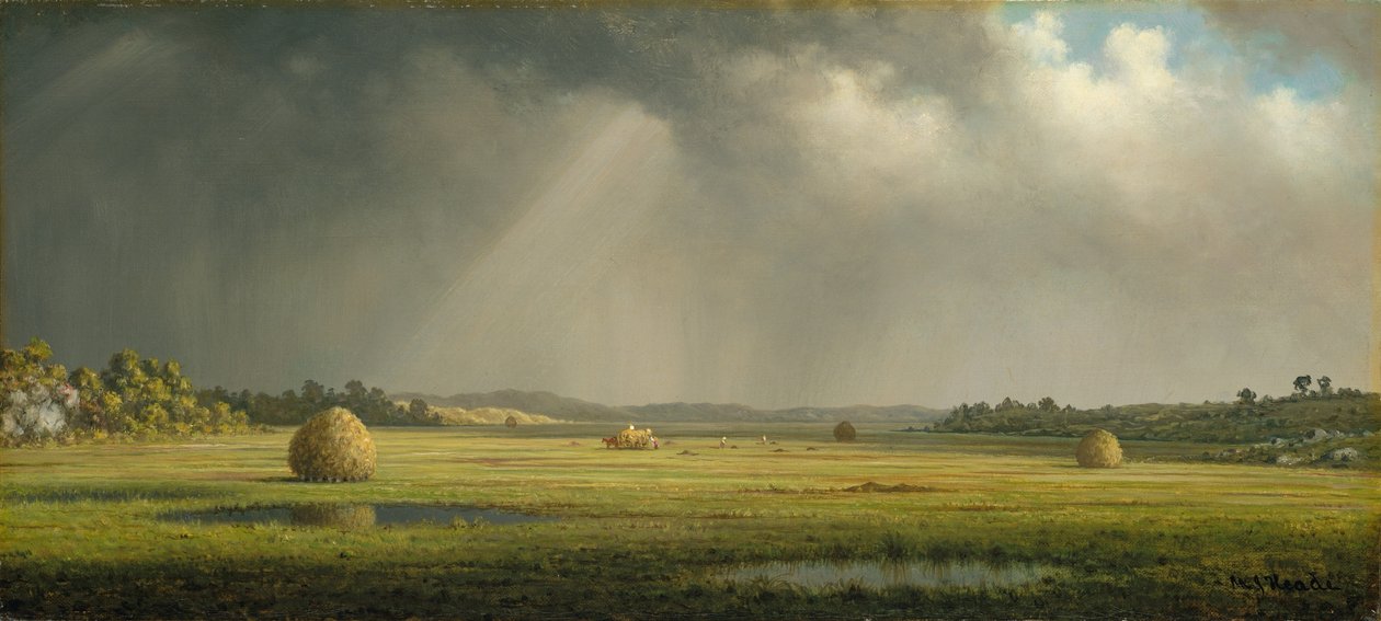 Newburyport Meadows av Martin Johnson Heade