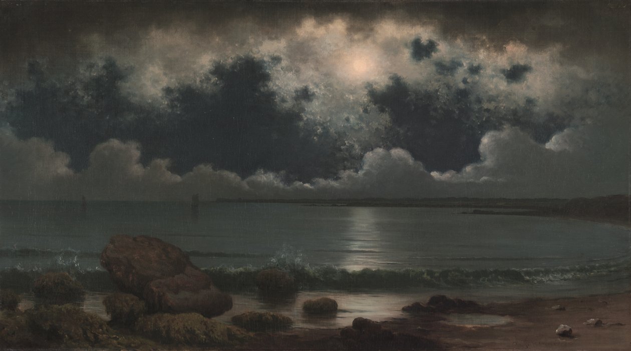Point Judith, Rhode Island, 1867-1868. av Martin Johnson Heade