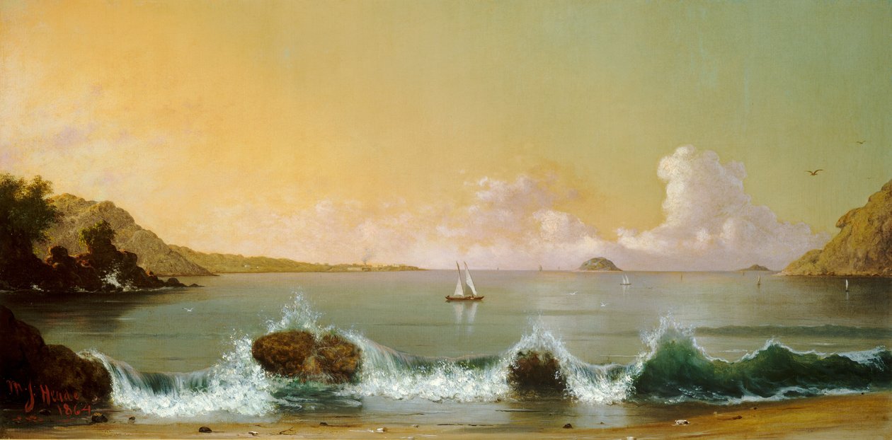 Rio de Janeirobukten av Martin Johnson Heade