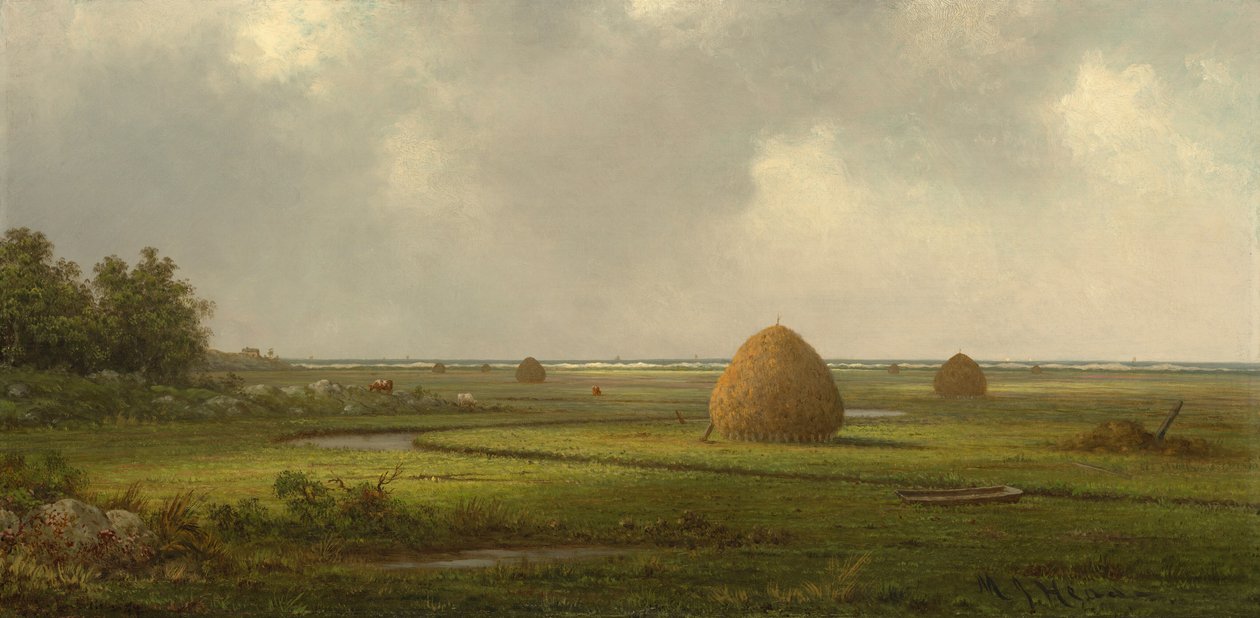 Utsikt över Marshfield av Martin Johnson Heade