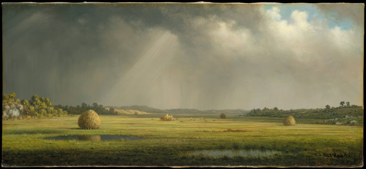 Newburyport Meadows av Martin Johnson Heade