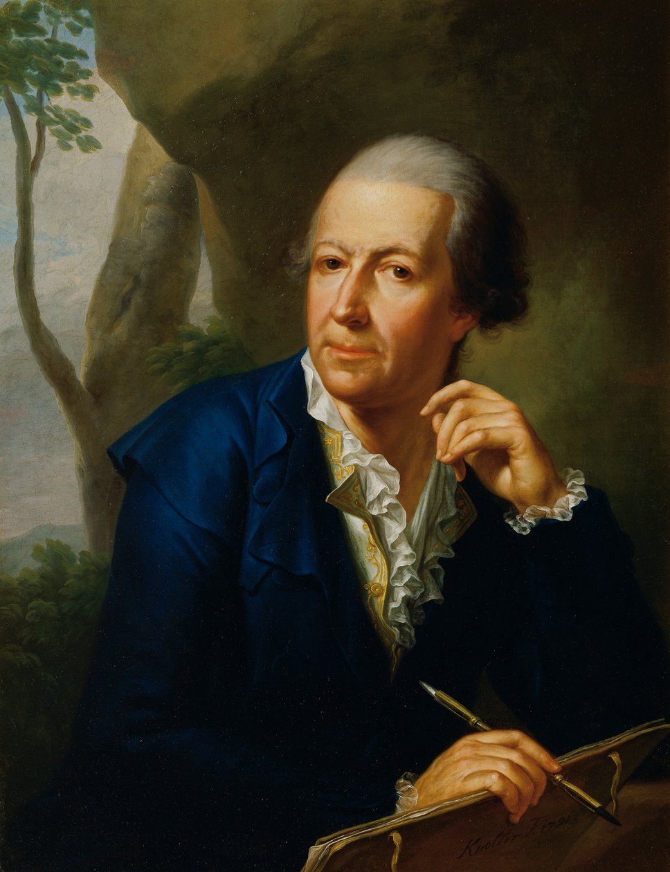 Målaren Joseph Rosa av Martin Knoller