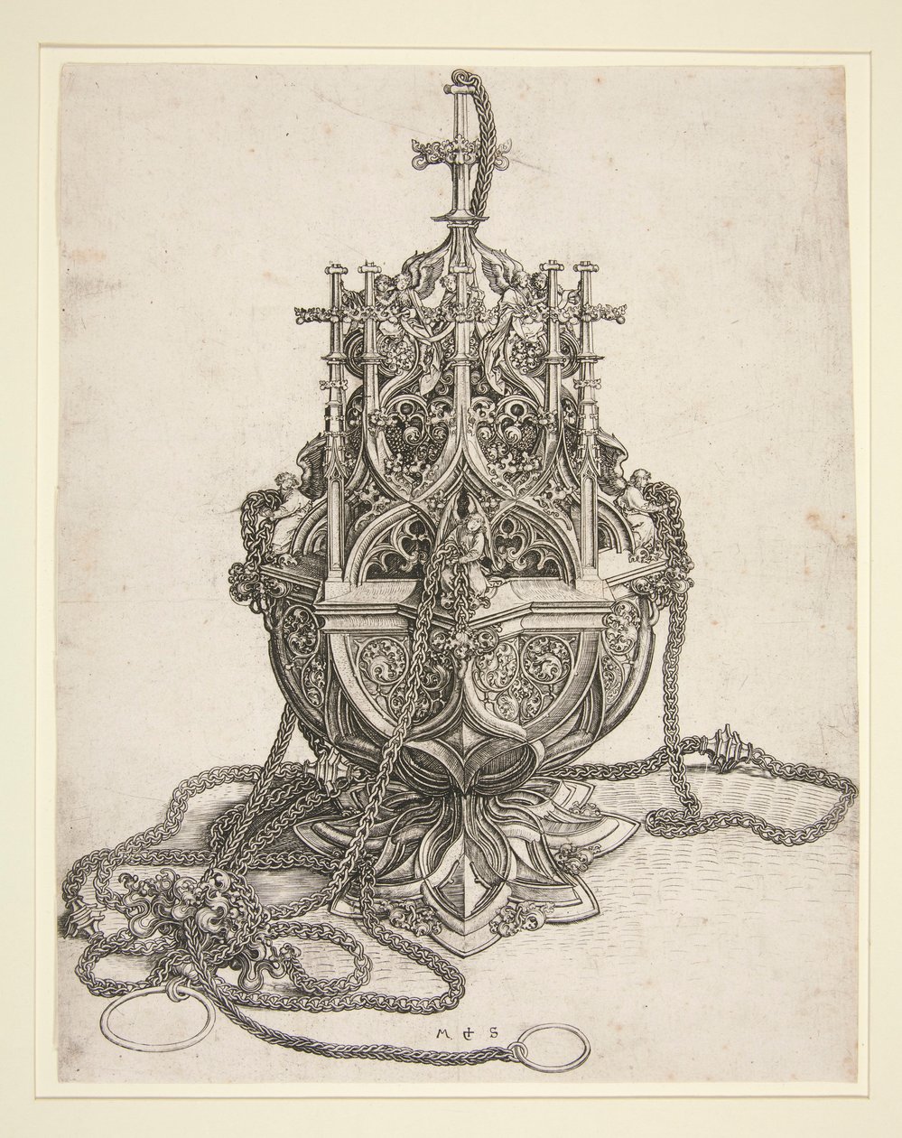 En rökelsekar av Martin Schongauer