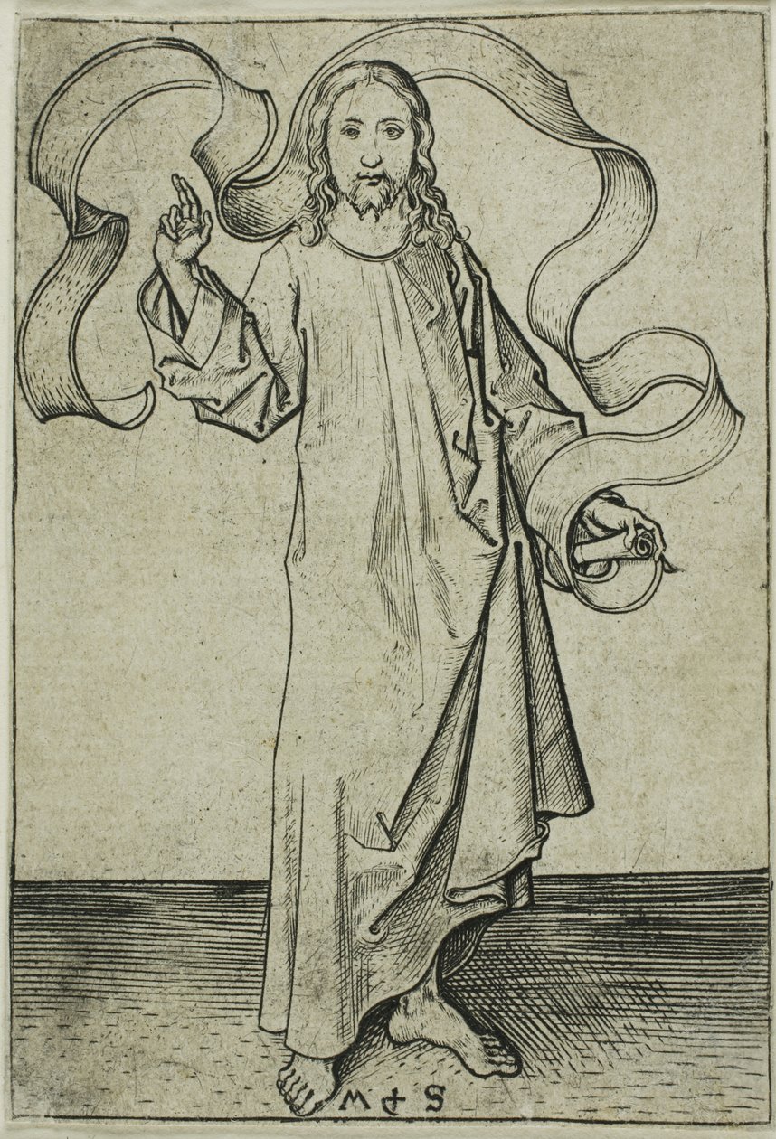 Kristus välsignelse av Martin Schongauer