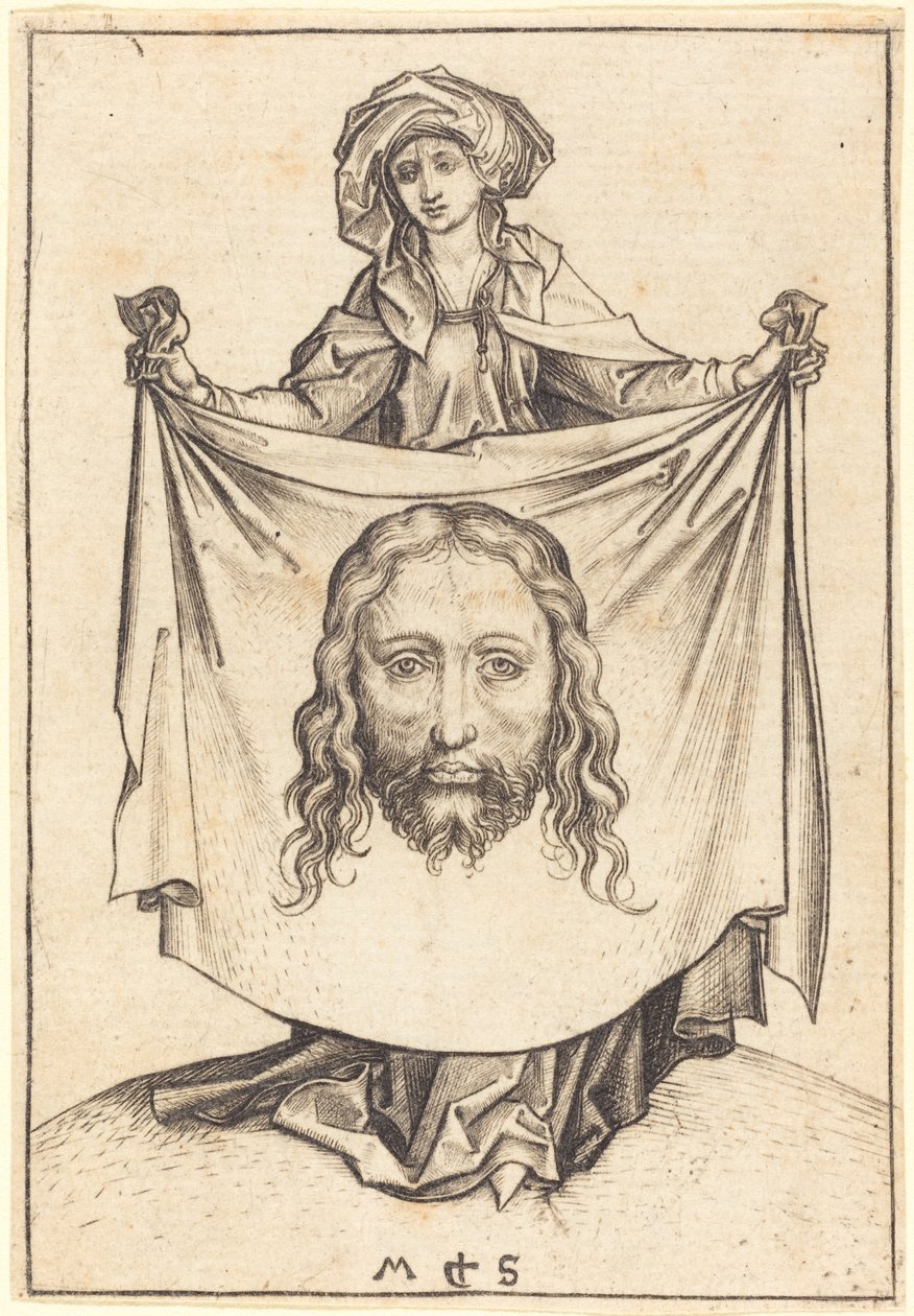 Sankta Veronica av Martin Schongauer