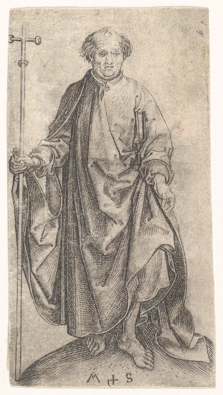 St. Philipp, ca. 1435-1491. av Martin Schongauer
