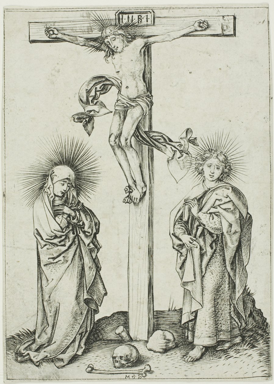 Korsfästelsen av Martin Schongauer