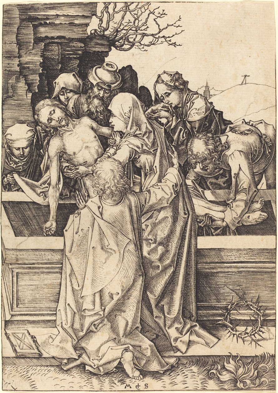 Gravläggningen av Martin Schongauer