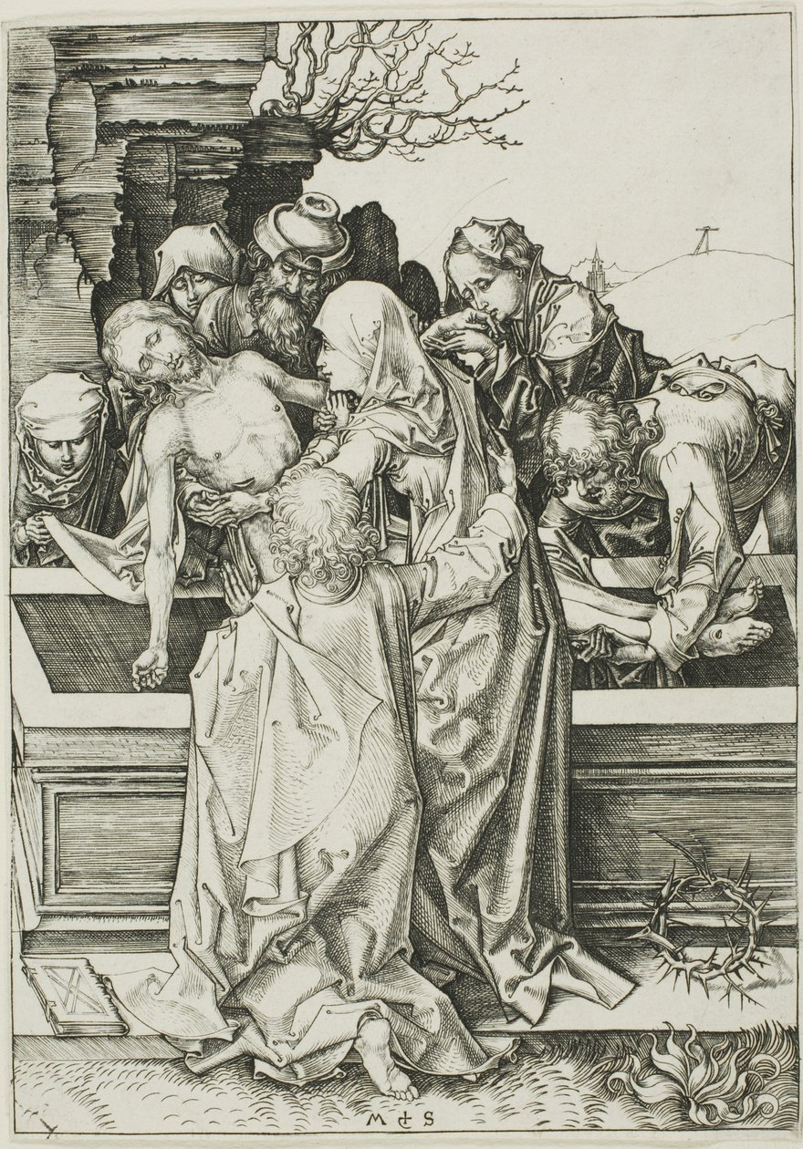 Gravläggningen av Martin Schongauer