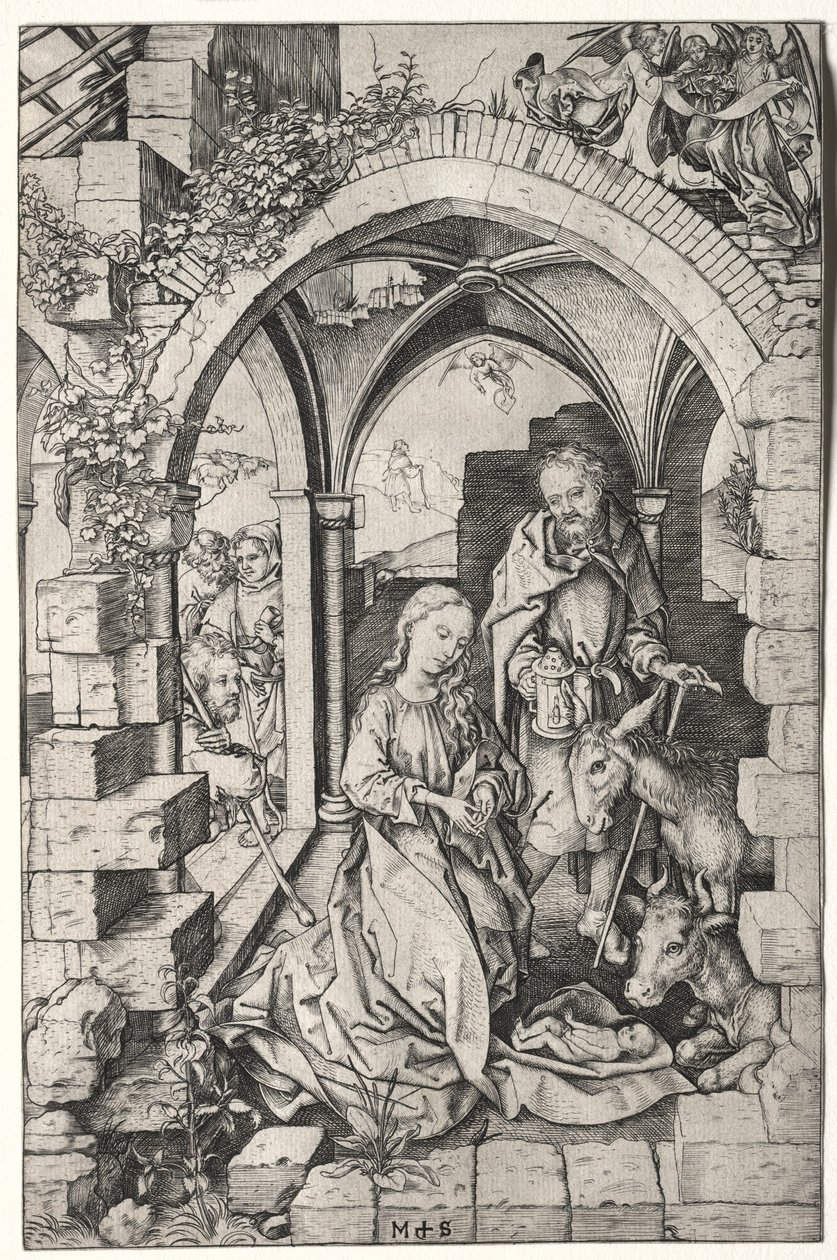 Födelsekyrkan. av Martin Schongauer