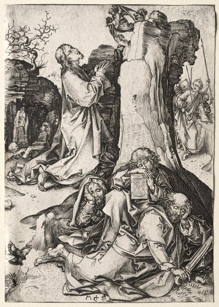 The Passion: Agony in the Garden av Martin Schongauer