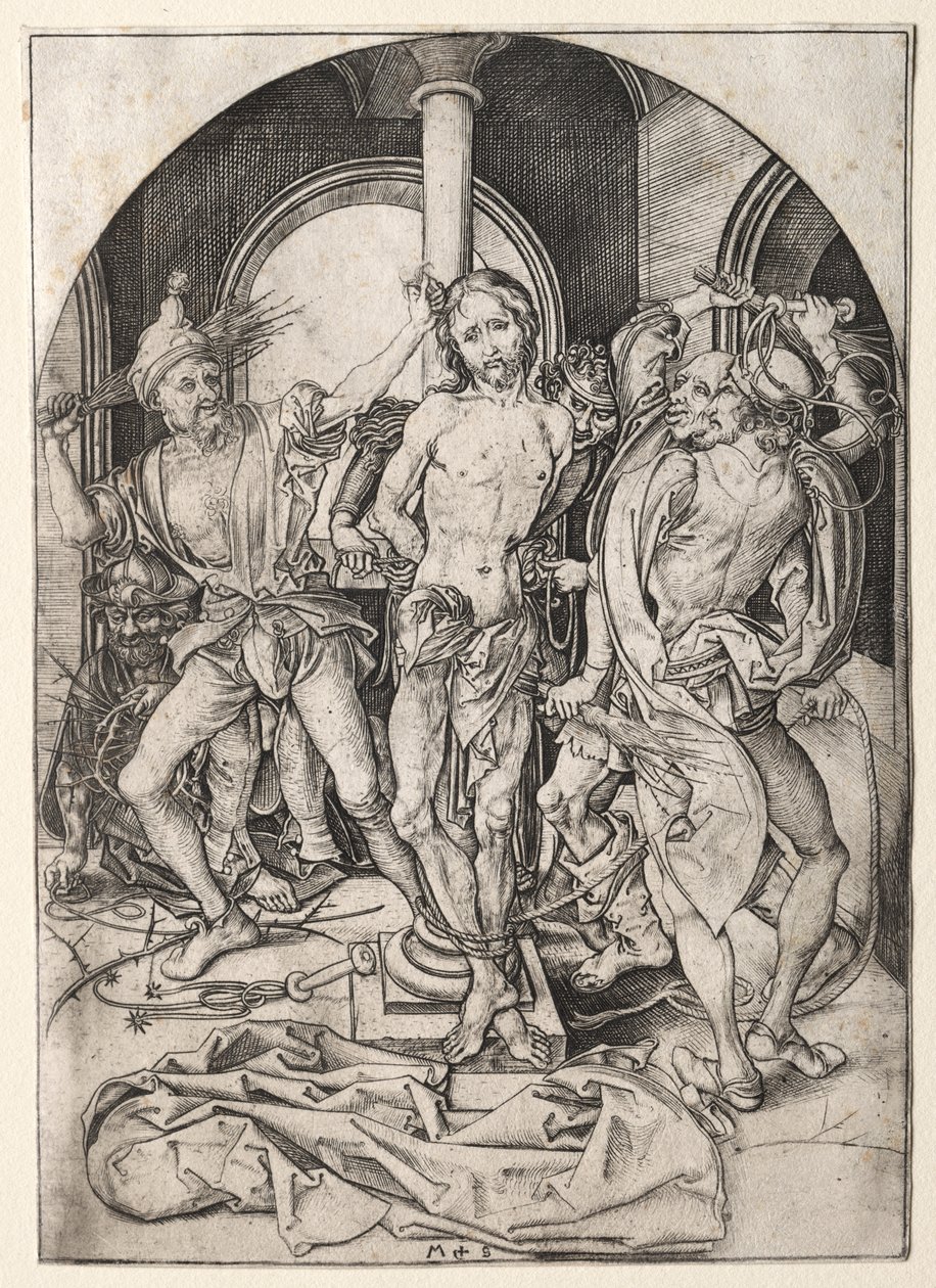 Passionen: Flagglingen av Martin Schongauer