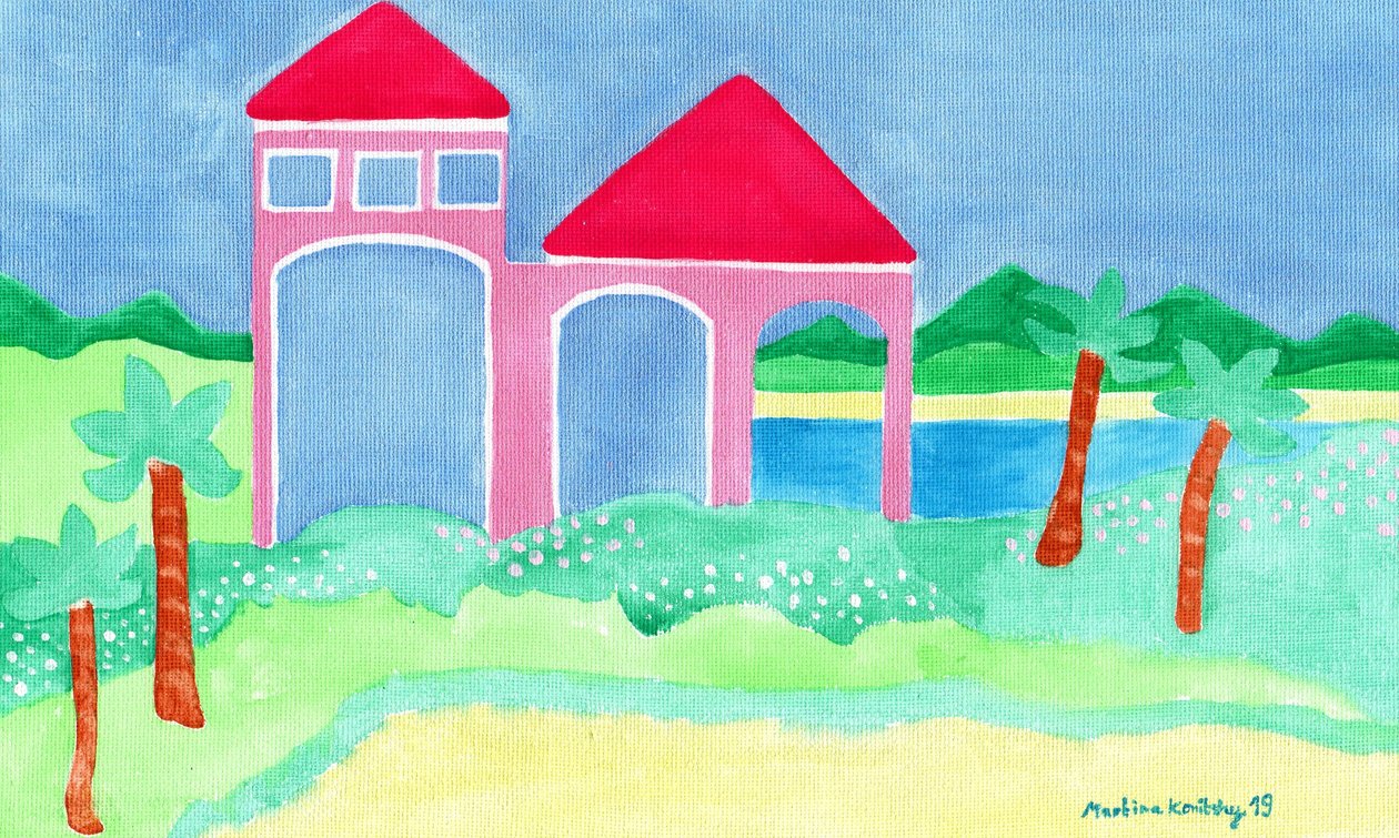 Kvällar i strandhuset av Martina Konitzky