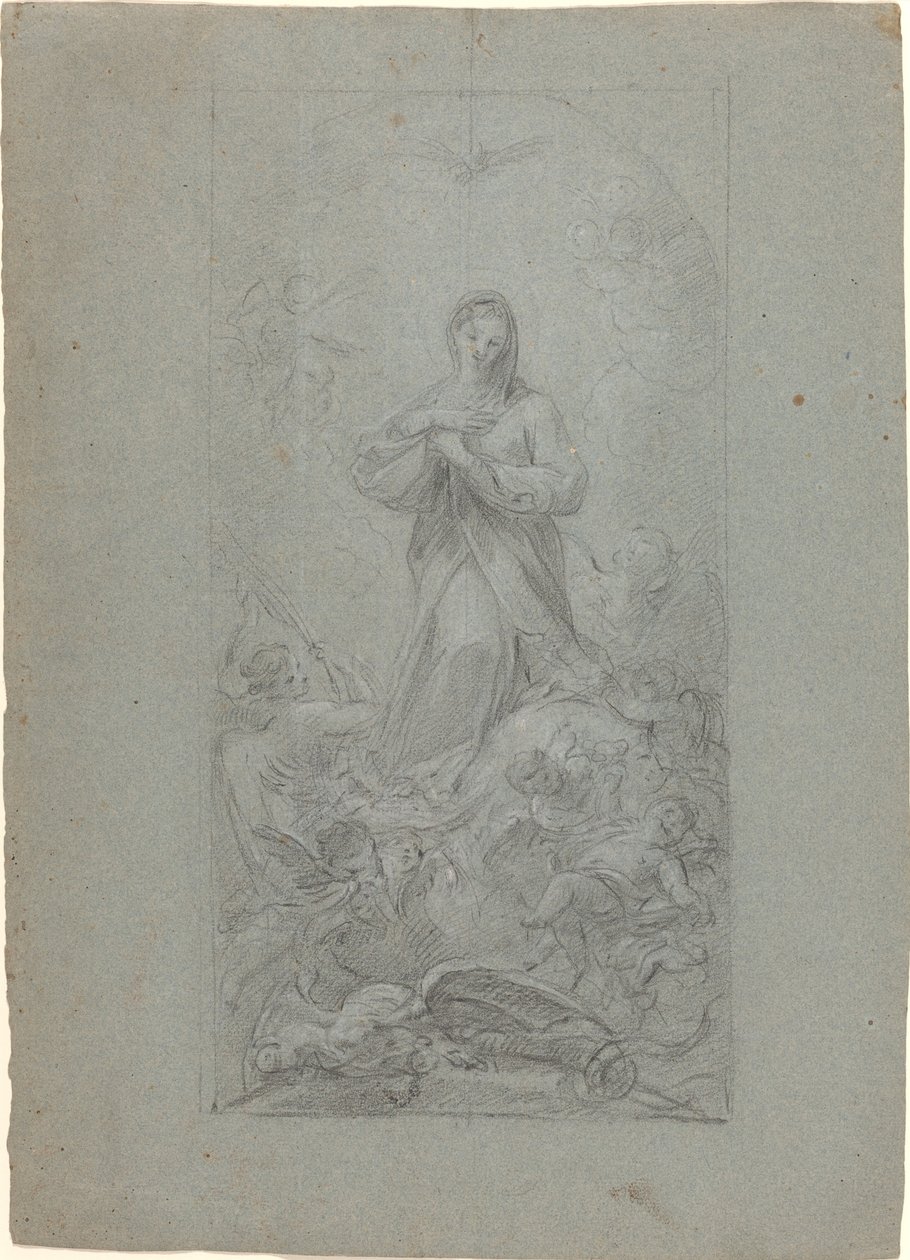 The Virgin Immaculate av Martino Altomonte
