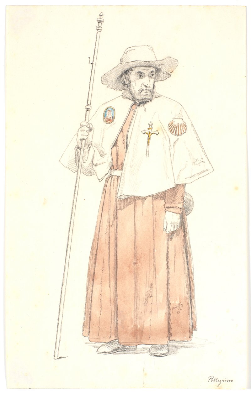 En pilgrim av Martinus Rørbye