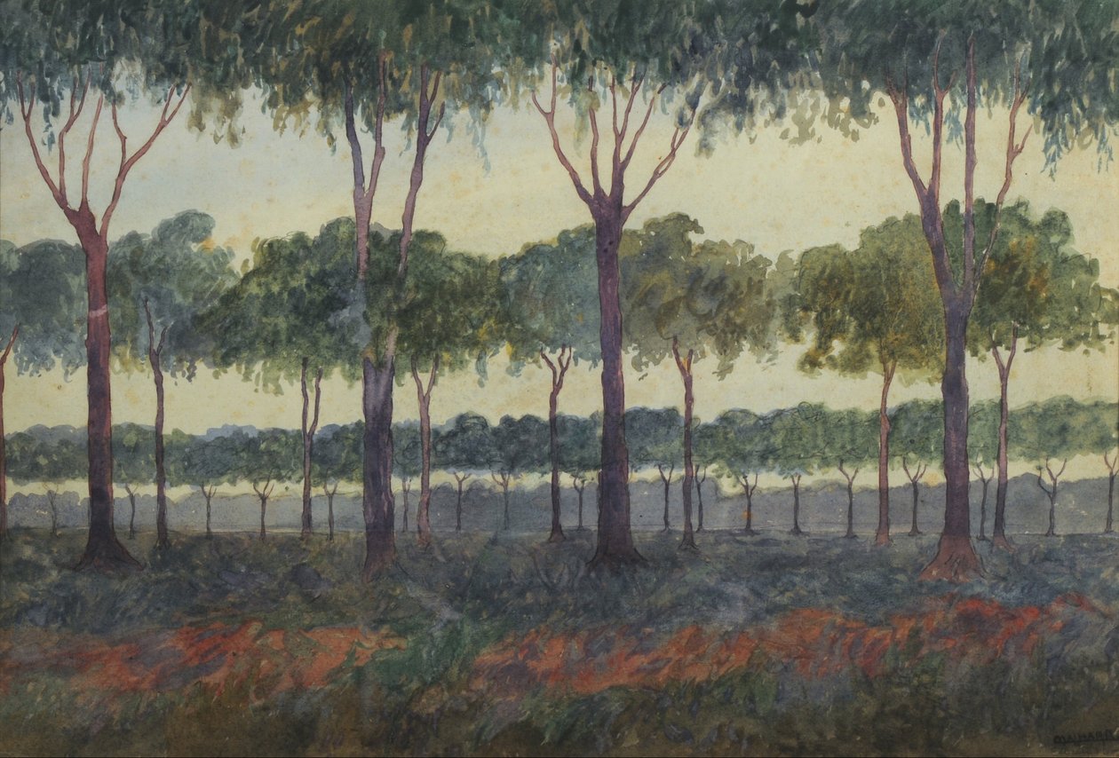 La arboleda av Martín Malharro