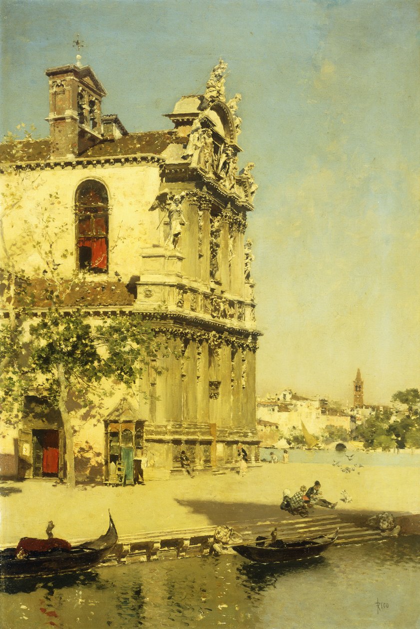 Utsikt över Venedig, av Martín Rico y Ortega