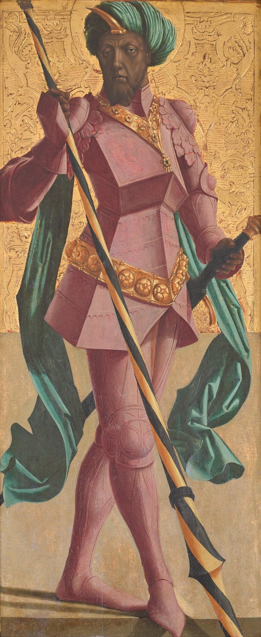 St Maurice (insidan)
St Sebastian (utsidan) av Marx Reichlich