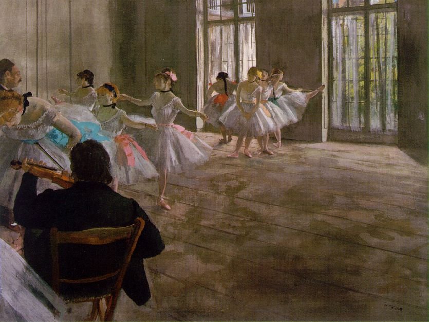 Dance School av Mary Cassatt