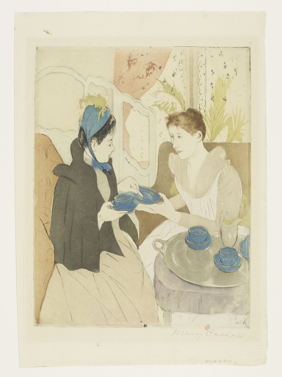 Besök av Mary Cassatt