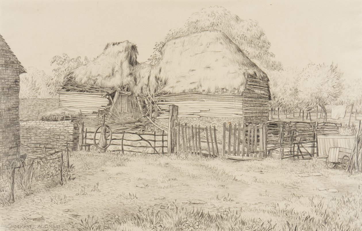 En gård, 1933 av Mary Kaye