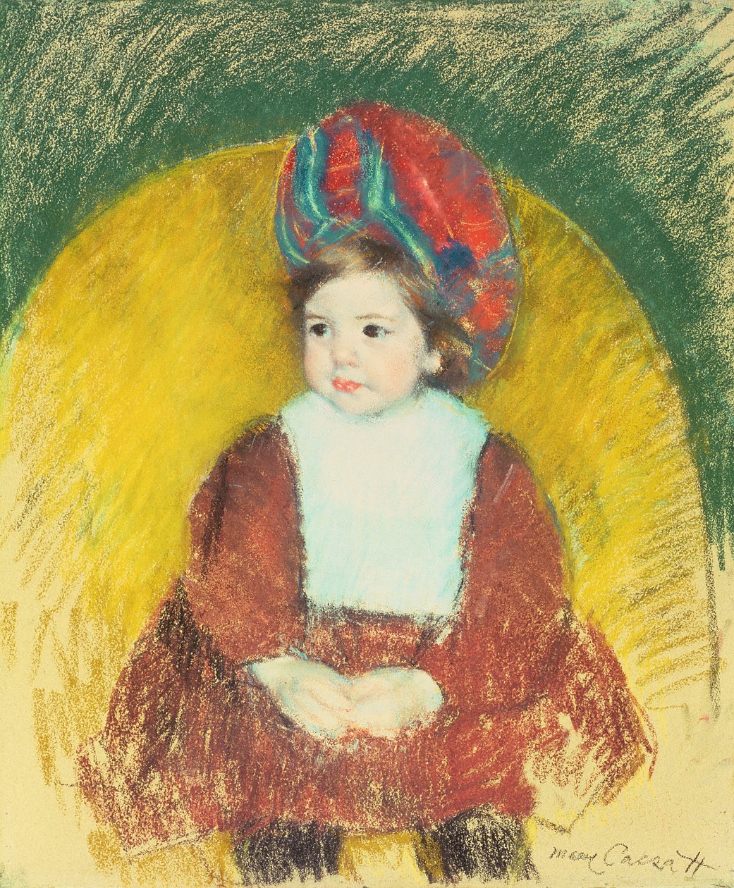 Margot, 1800-tal (pastell) av Mary Cassatt