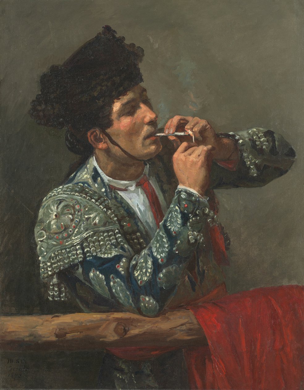 Efter tjurfäktningen av Mary Cassatt