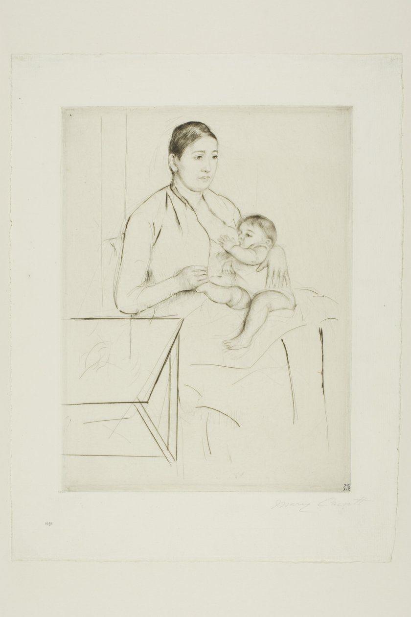 Amning av Mary Cassatt