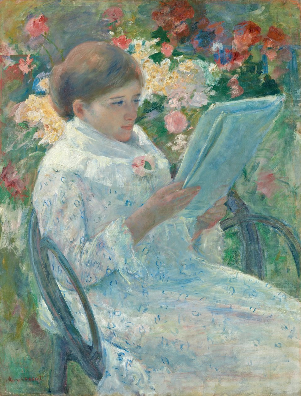 På en balkong av Mary Cassatt