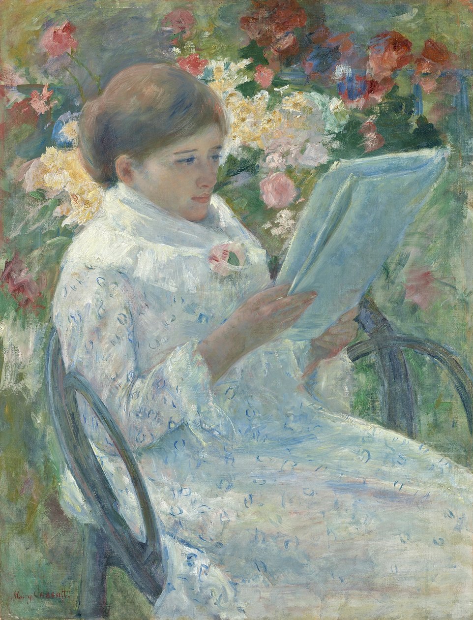 På en balkong, 1878-79 av Mary Cassatt