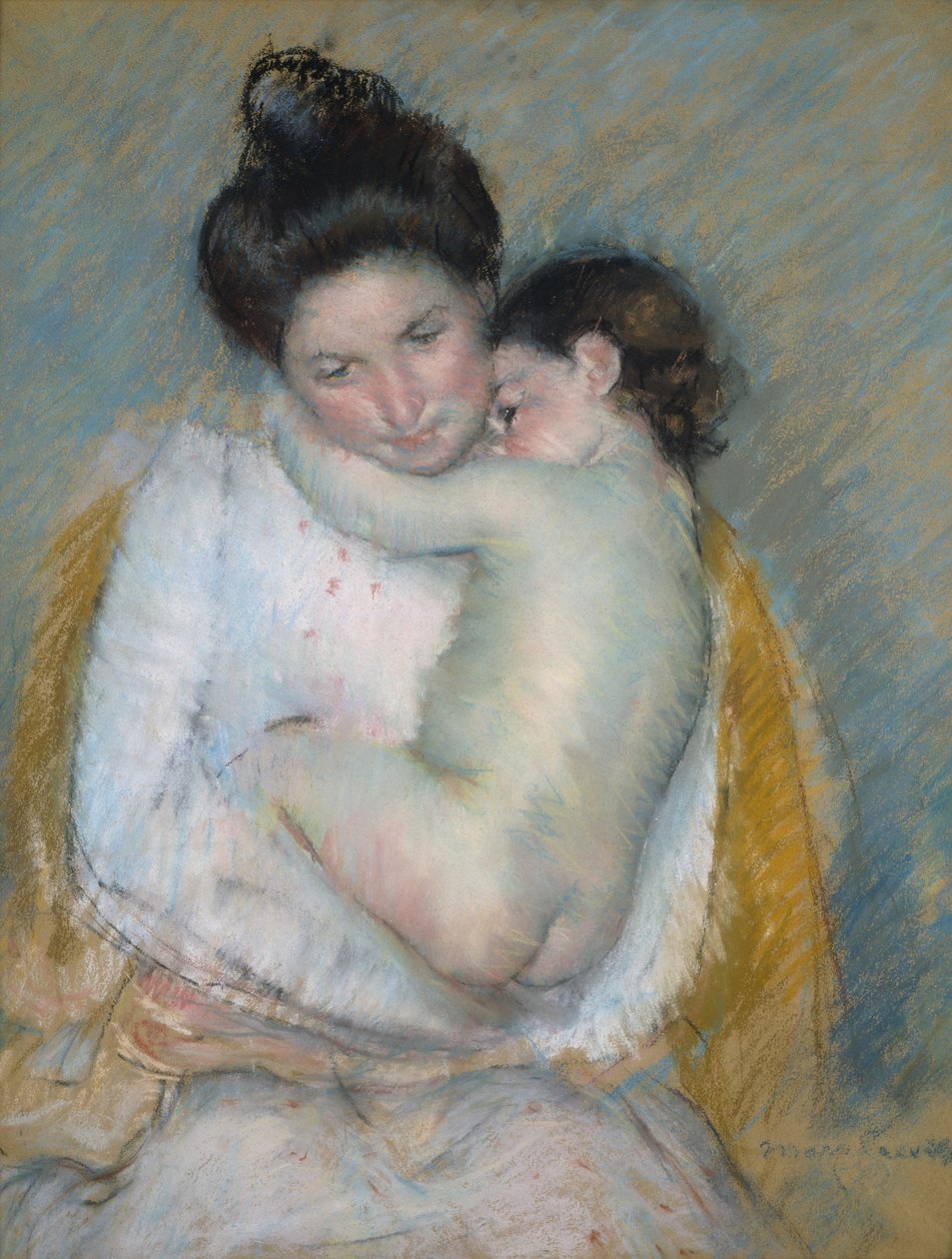 Sömniga Nicolle av Mary Cassatt
