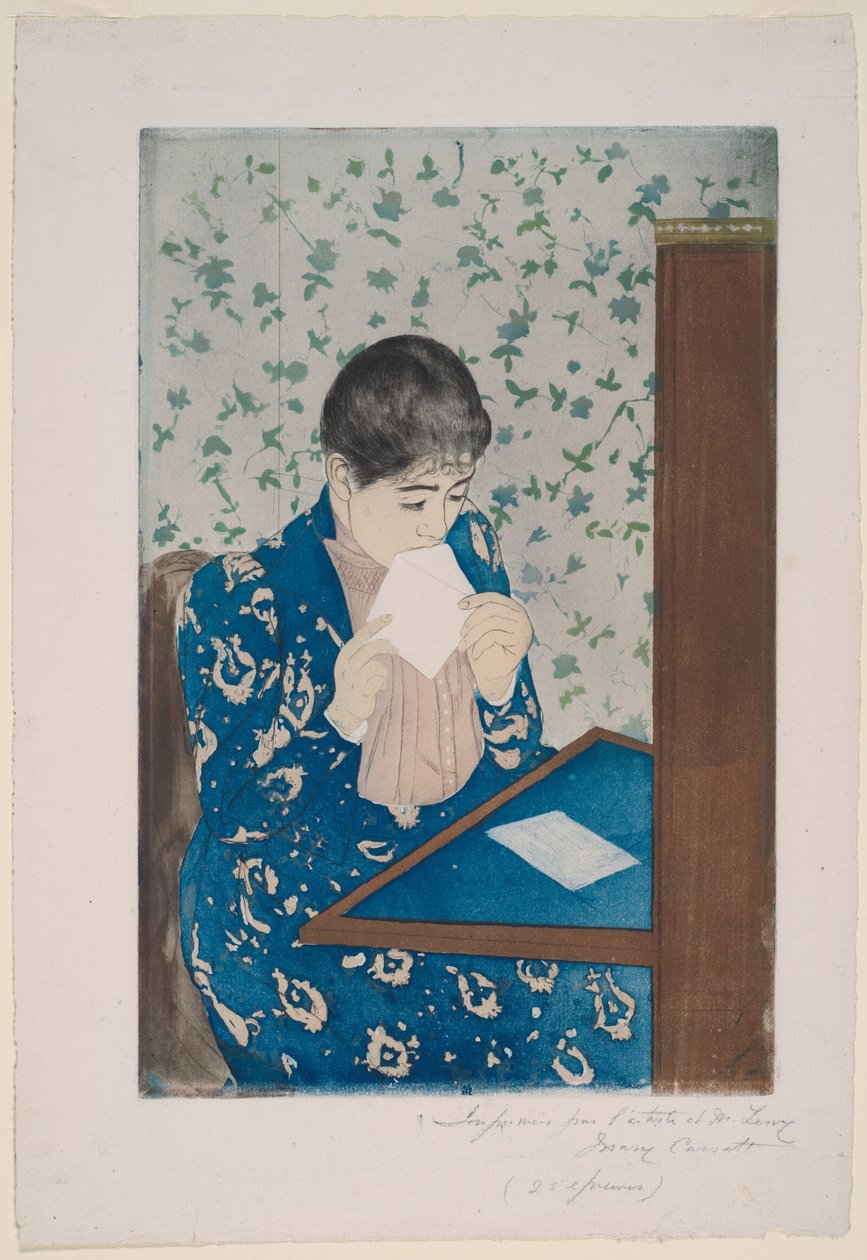 Brevet av Mary Cassatt