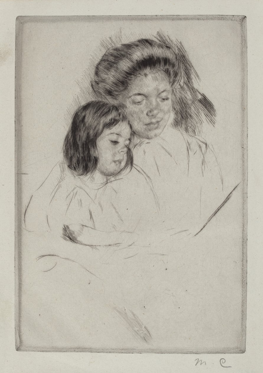 Bilderboken nr 1, c. 1901. av Mary Cassatt