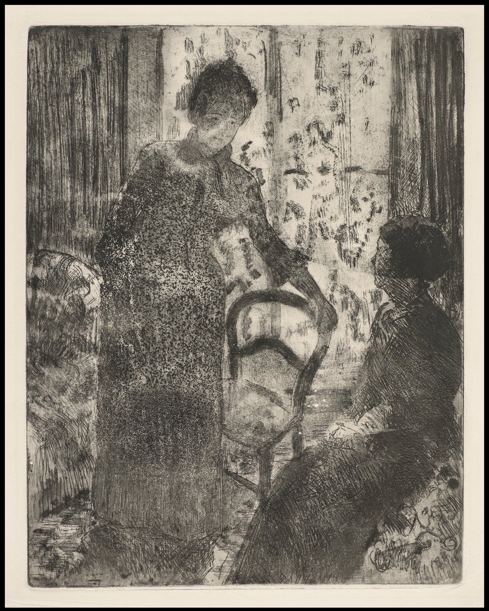 Besöket, c.1881 av Mary Cassatt