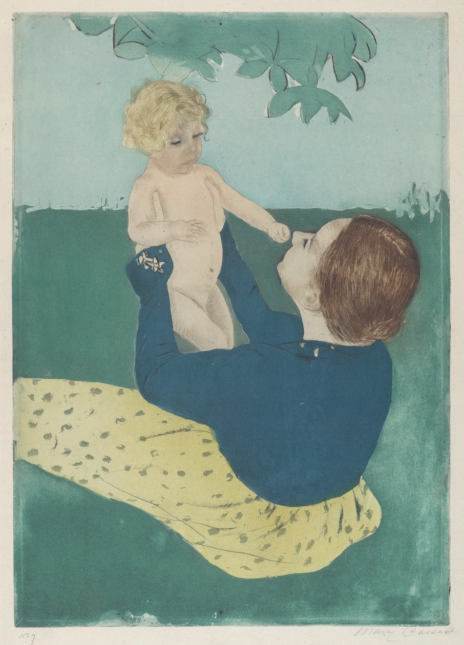 Under hästkastanjeträdet av Mary Cassatt