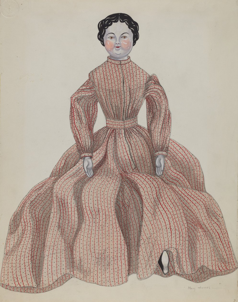 Docka - Lulu, ca. 1936. av Mary E Humes