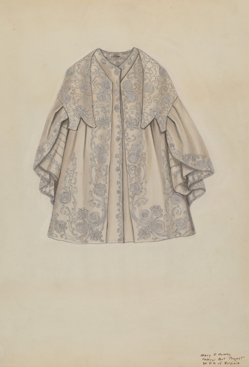 Operamantel, ca. 1938. av Mary E Humes
