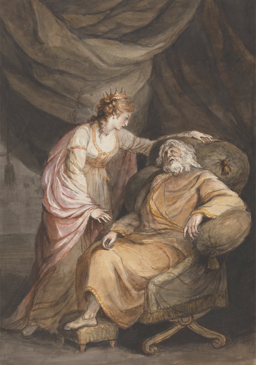 Lear och Cordelia av Mary Hoare