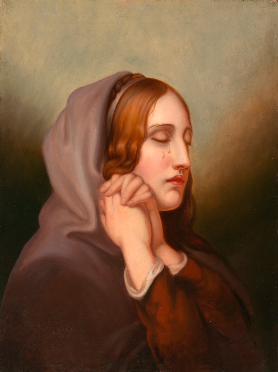Sorgens pärla, 1855. av Mary Jane Peale