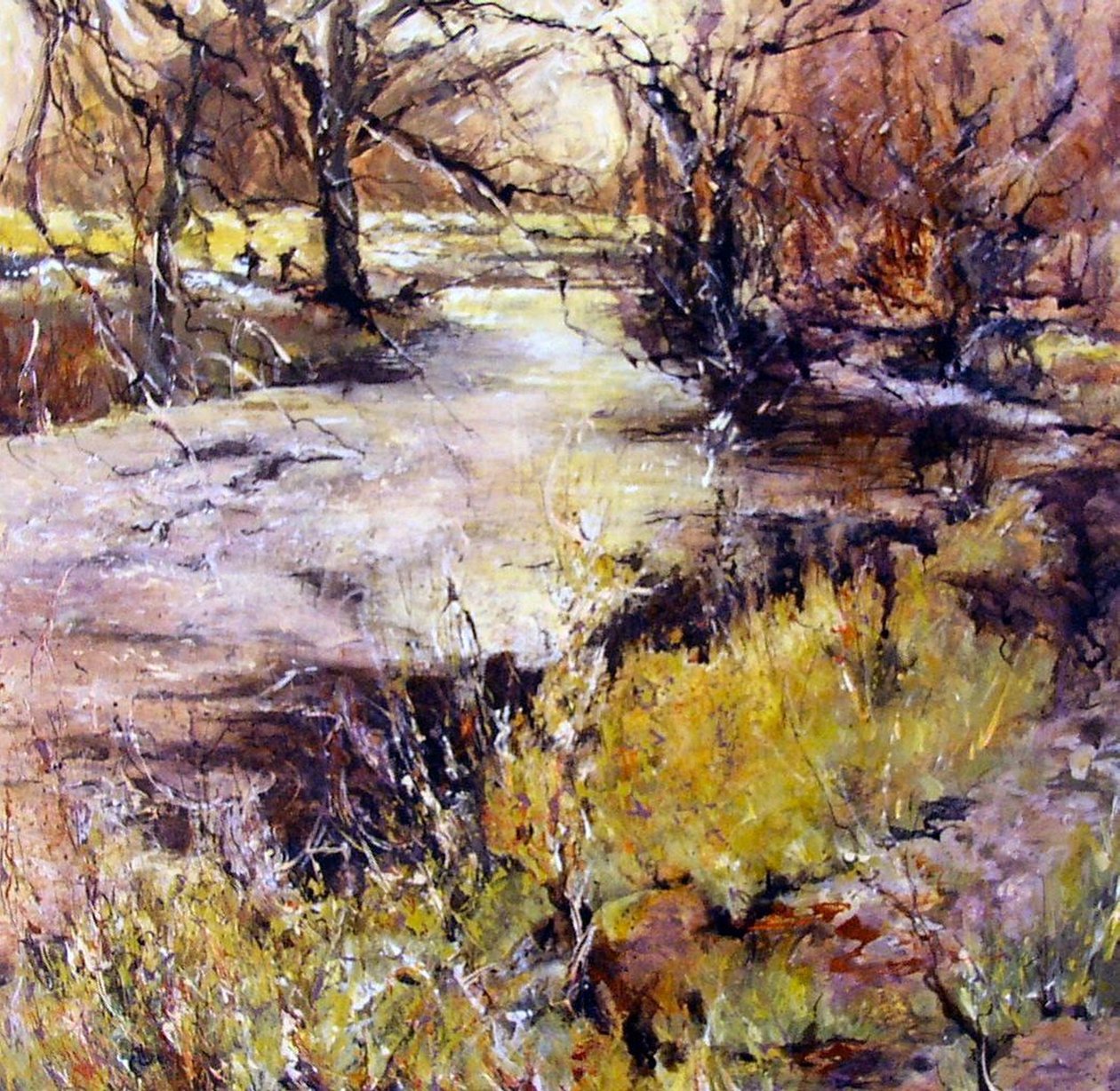 Fiske i Wolfscote dale av Mary Smith