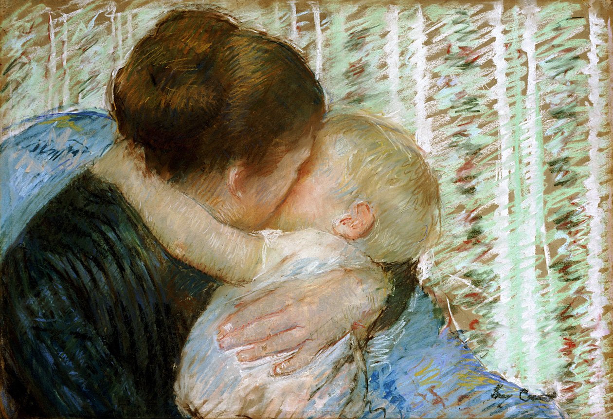 En godnattkram av Mary Cassatt