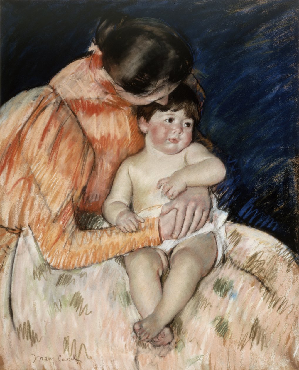 Mamma och barn av Mary Stevenson Cassatt