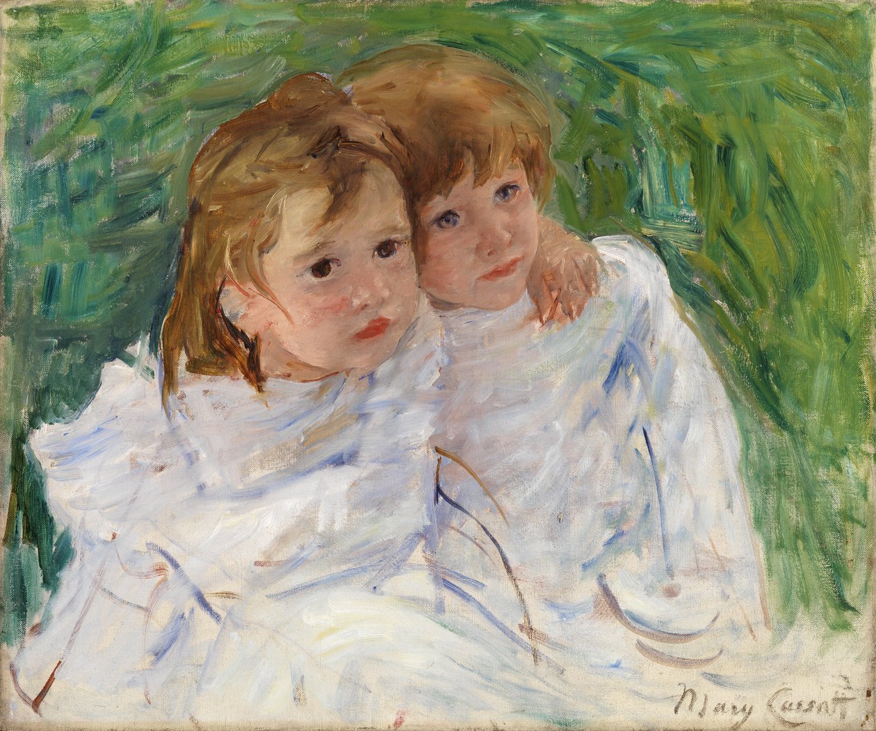 The Sisters, ca 1885 (olja på duk) av Mary Stevenson Cassatt