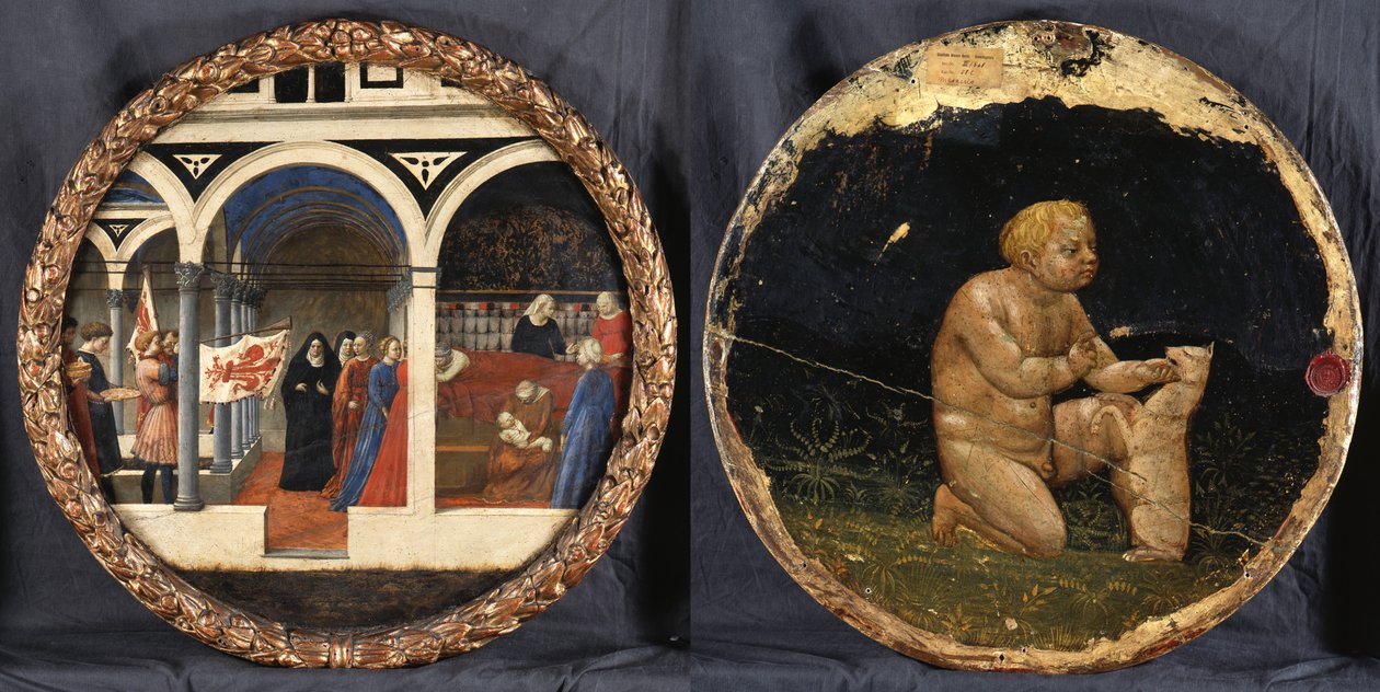 "Födelsetråg" (födelsetråg) av Masaccio