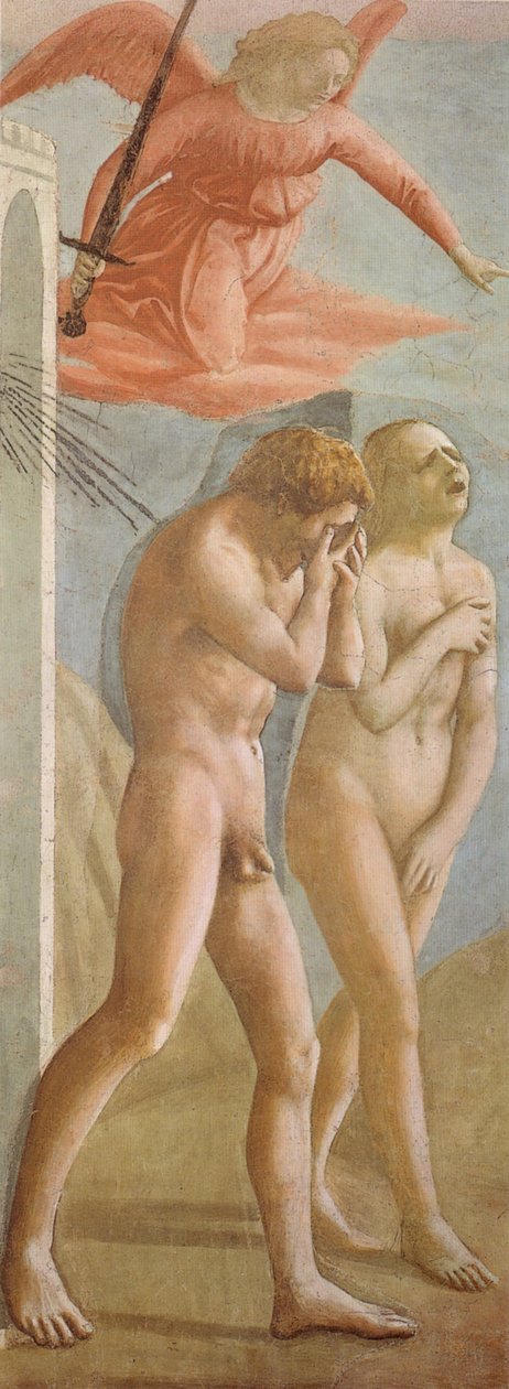 Fördrivning från Edens lustgård av Masaccio